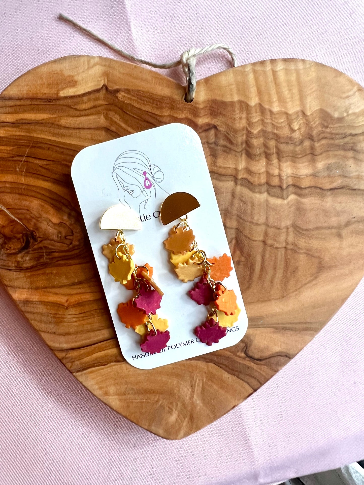 Fall - Mini Maple Leaf Dangles