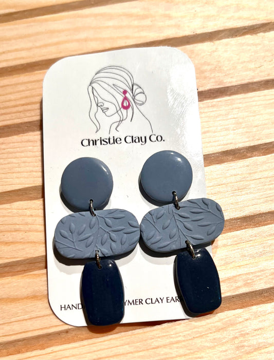 Triple Drop Earrings