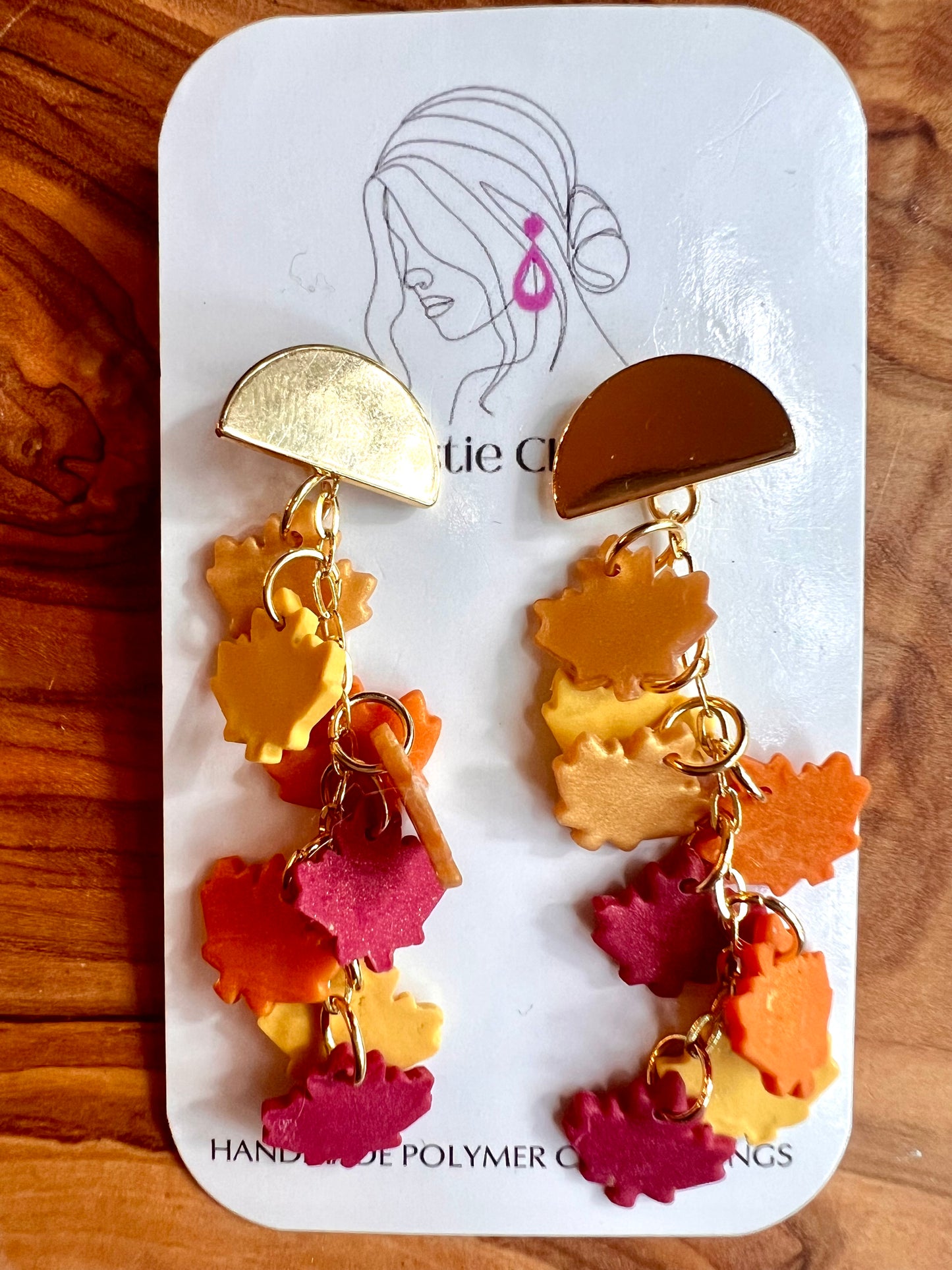 Fall - Mini Maple Leaf Dangles