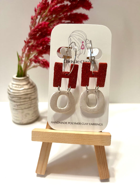 Christmas-“Ho-Ho” sparkle hoops