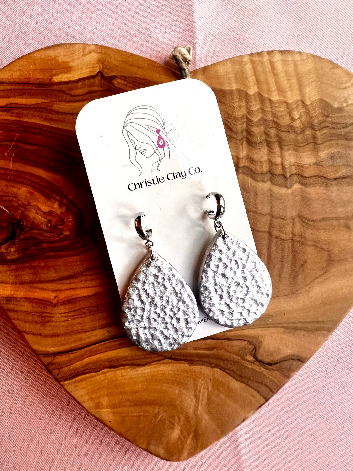 Metals Collection - Teardrop Dangles