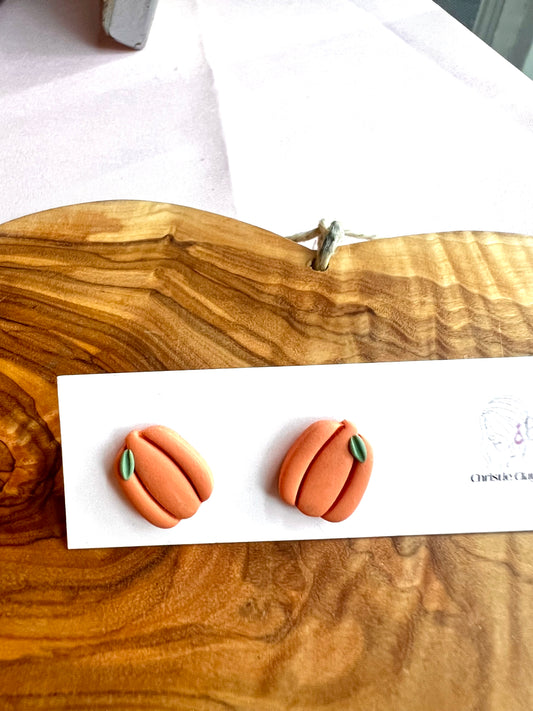 Fall - Pumpkin Studs