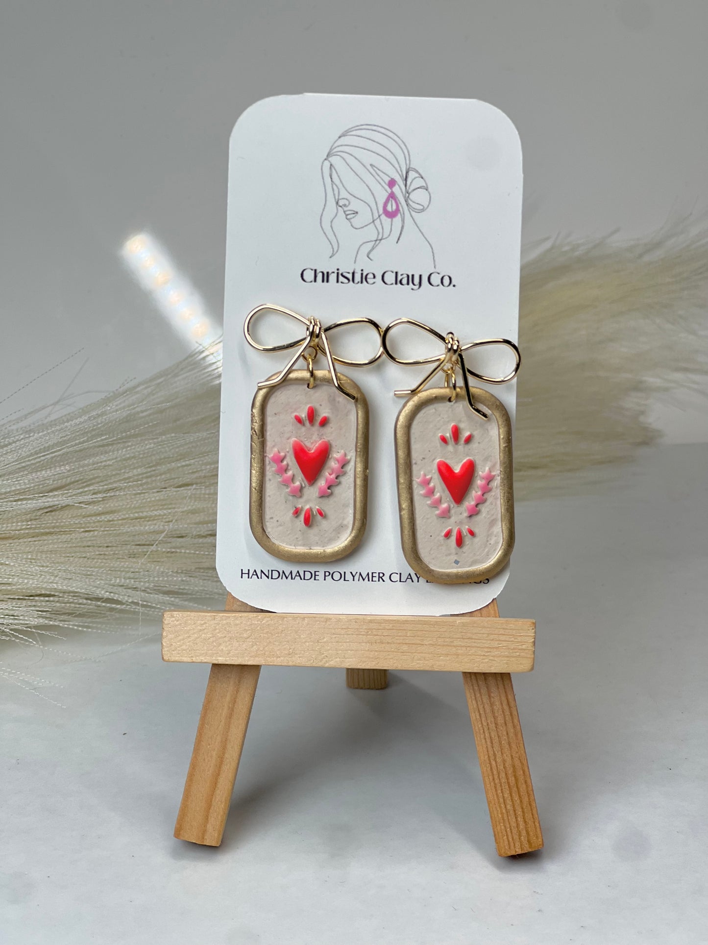 Valentines - Folkart Hearts