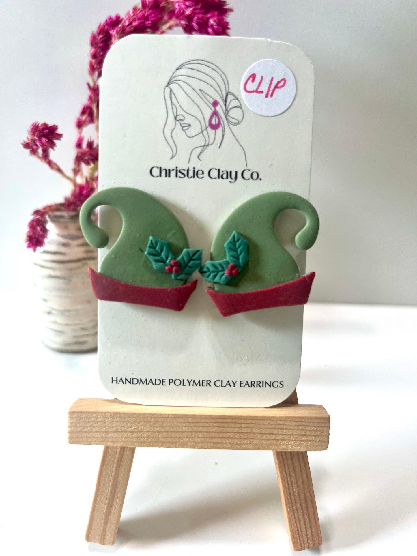 Christmas-Elf hat clip-on