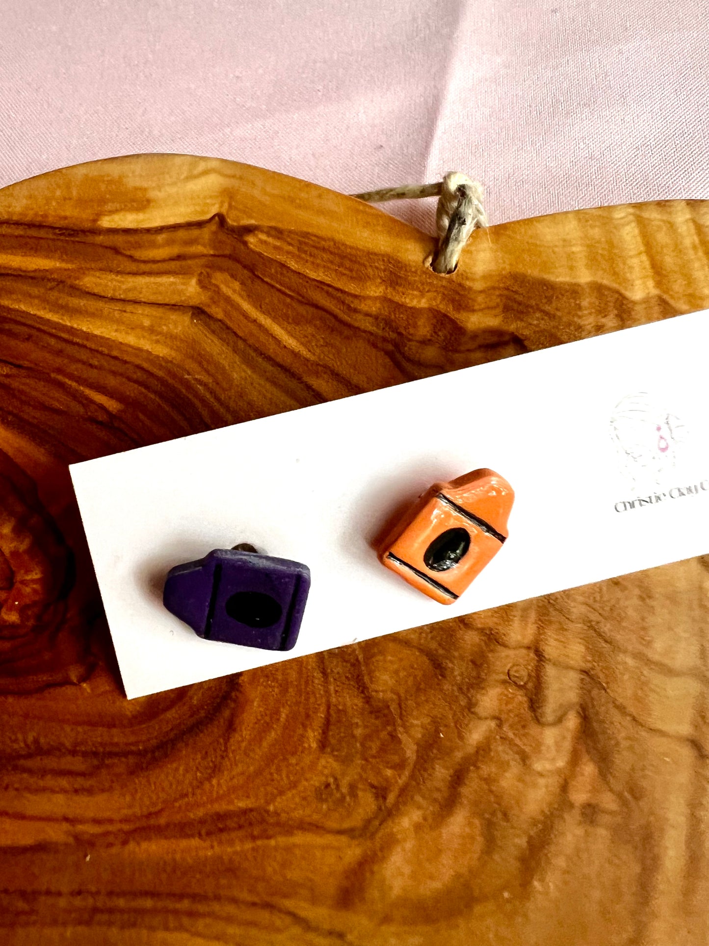 Back To School - Crayon Studs