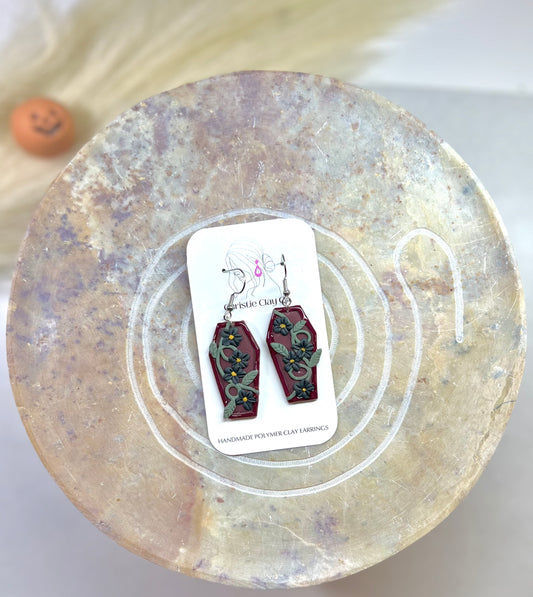 Halloween - Floral Coffin