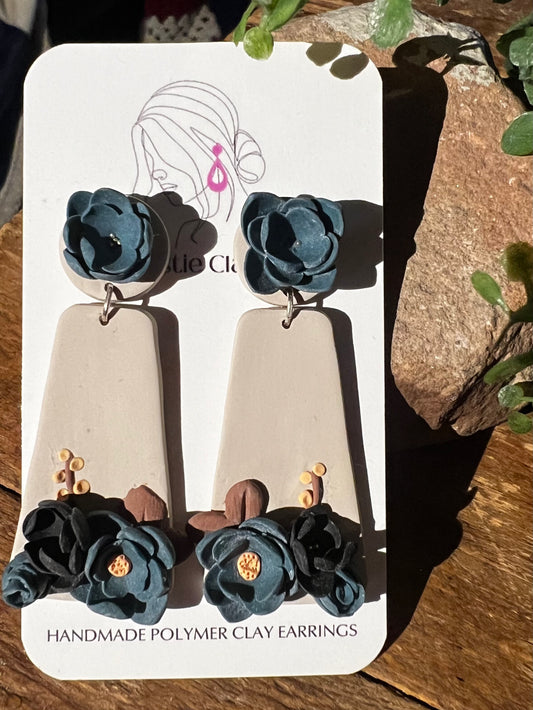 Florals - Trapezoid with Floral Accents