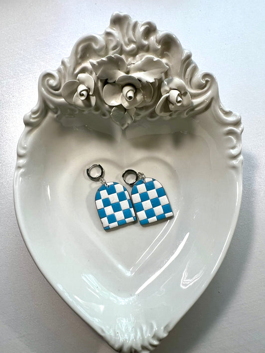 Spring - Checkerboard dangles