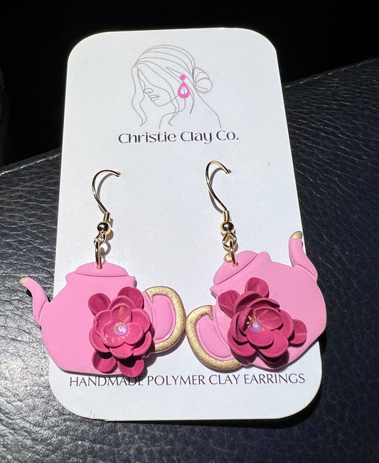 Valentines - Floral Teapot