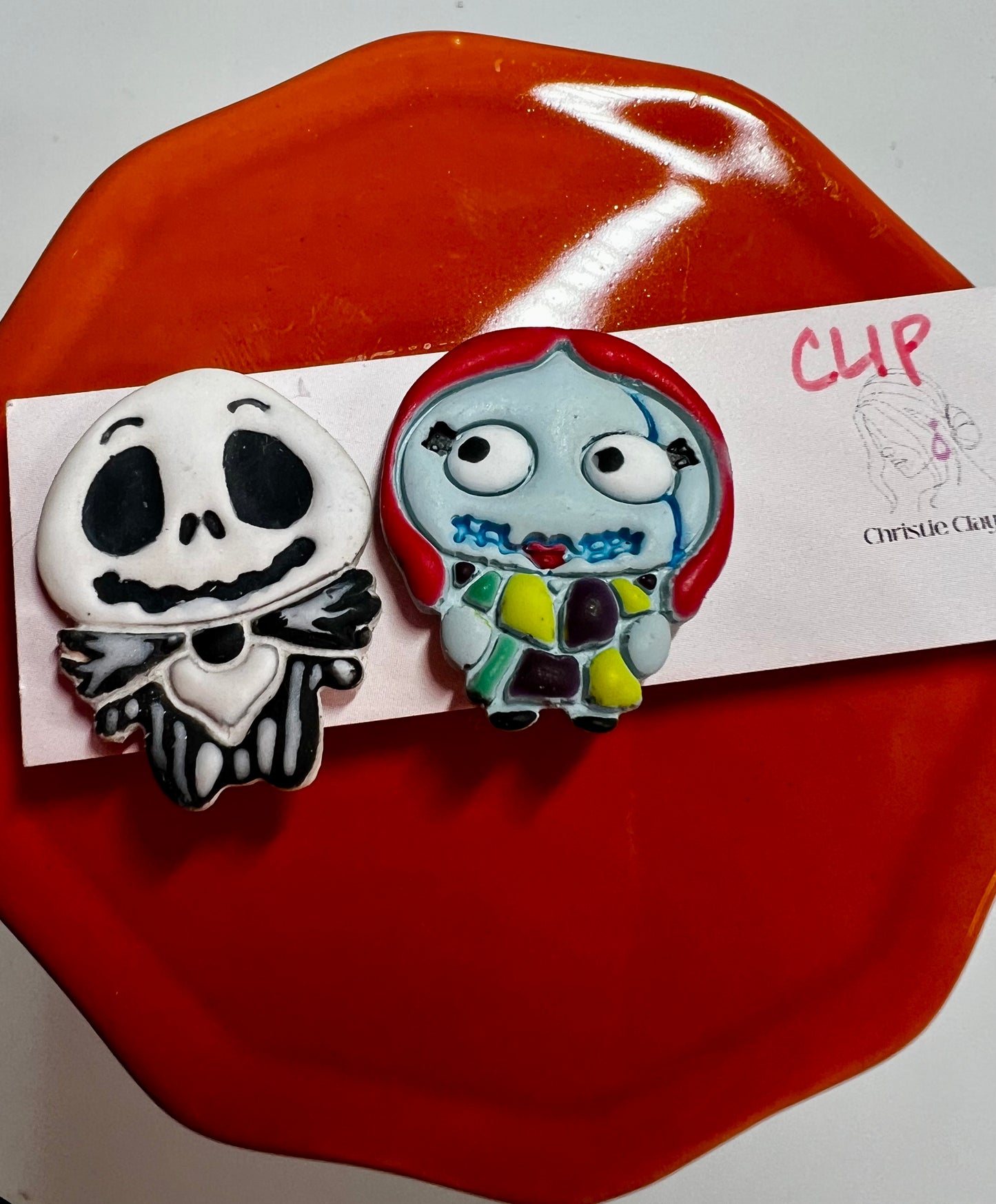 Halloween - Skelly & Red CLIP ON