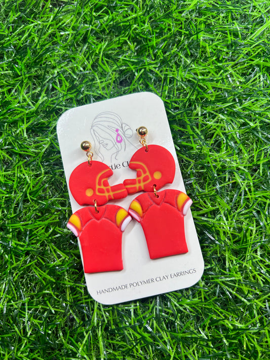 Sports Collection.  Football - Helmet and Jersey (Kansas City)