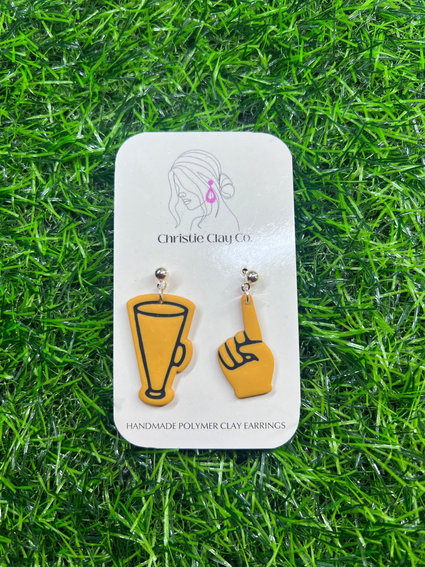 Sports Collection.  Football - Finger and Megaphone (CHS)