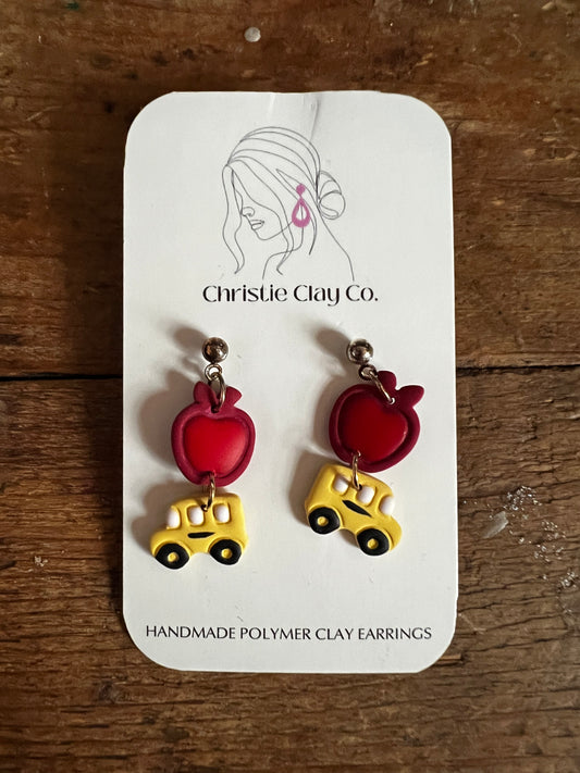 Back To School - School Bus Dangles