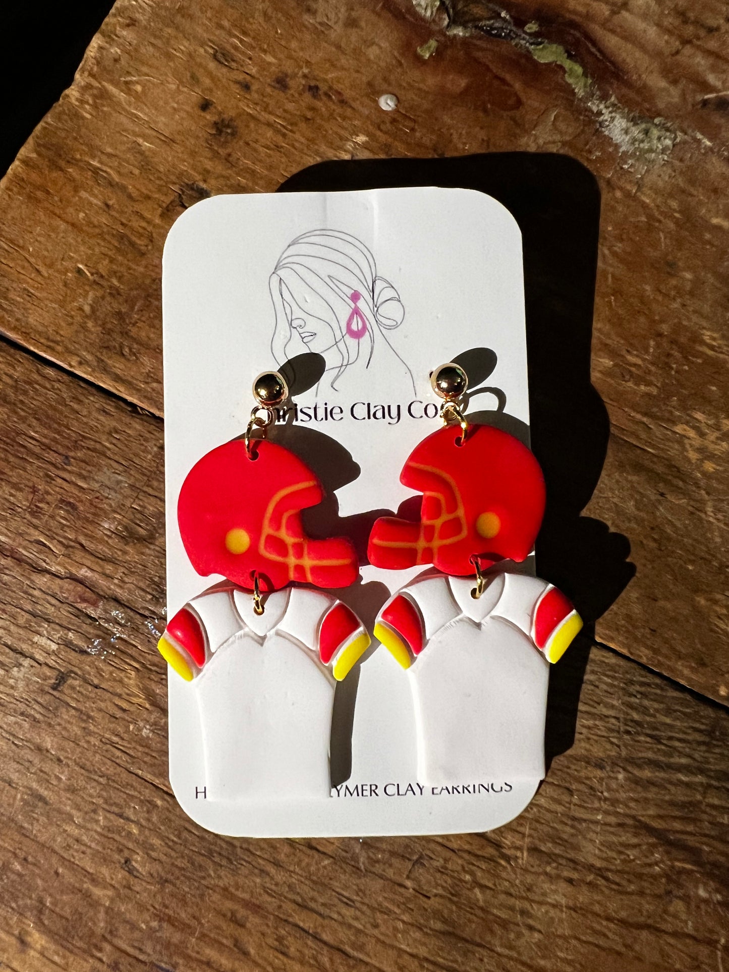 Sports Collection.  Football - Helmet and Jersey (Kansas City)