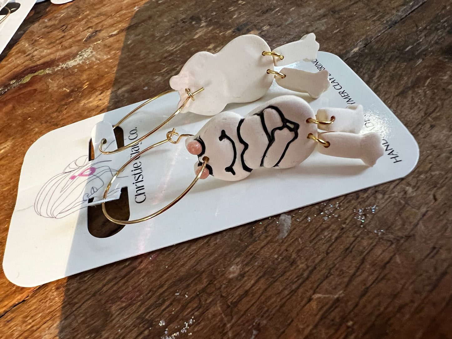 Whimsy.  Froggy Dangles