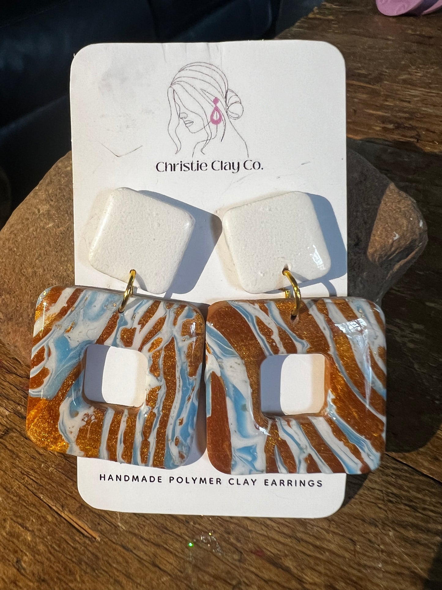 Turquoise/Bronze Collection - Dangles