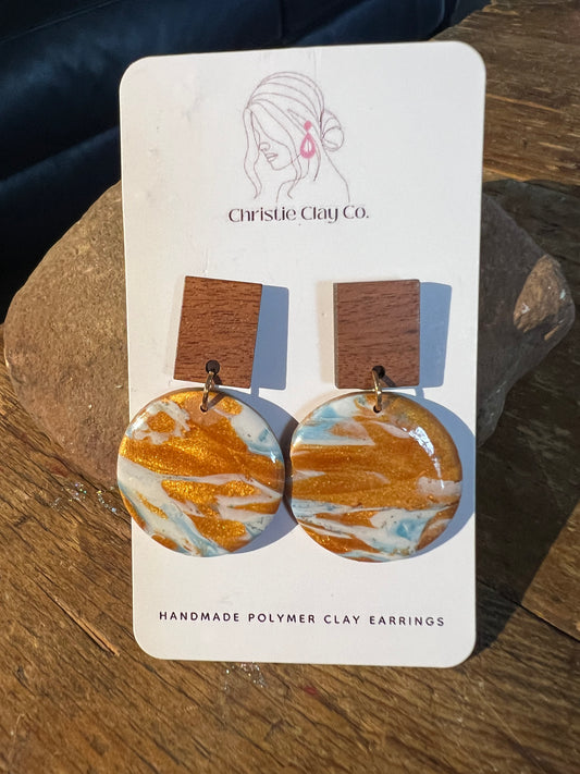 Turquoise/Bronze Collection - Dangles