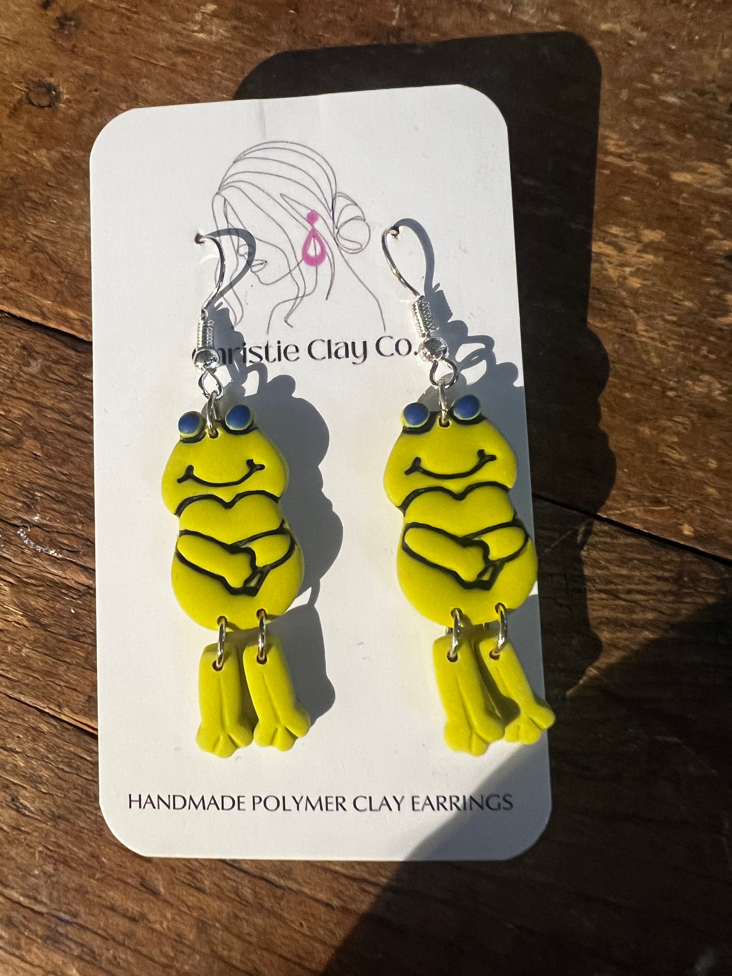 Whimsy.  Froggy Dangles