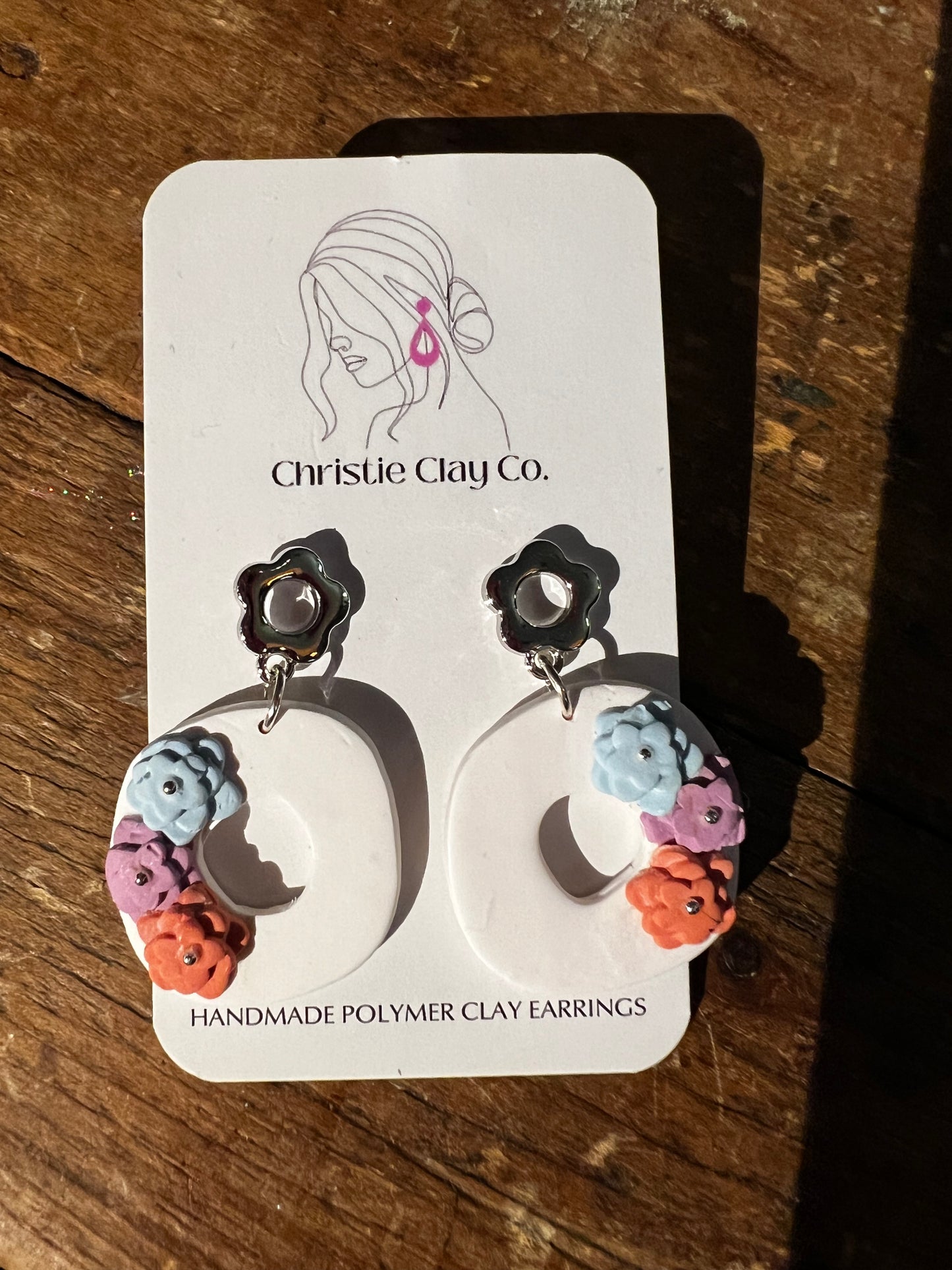 Bridgerton Inspired - White Floral Drop